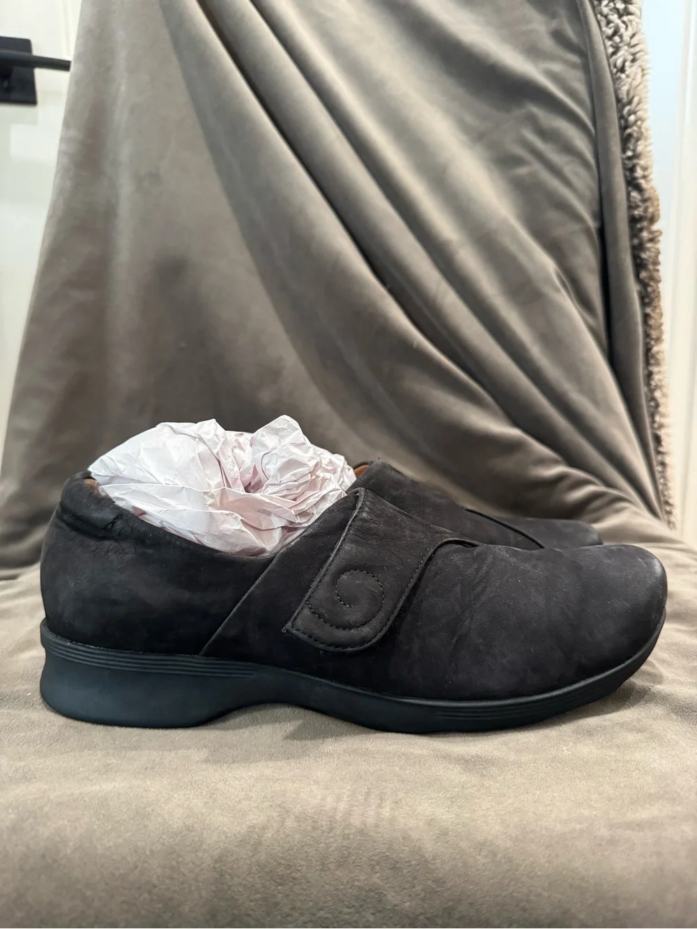 Clark’s Women’s Black Slip-On Comfort Shoe